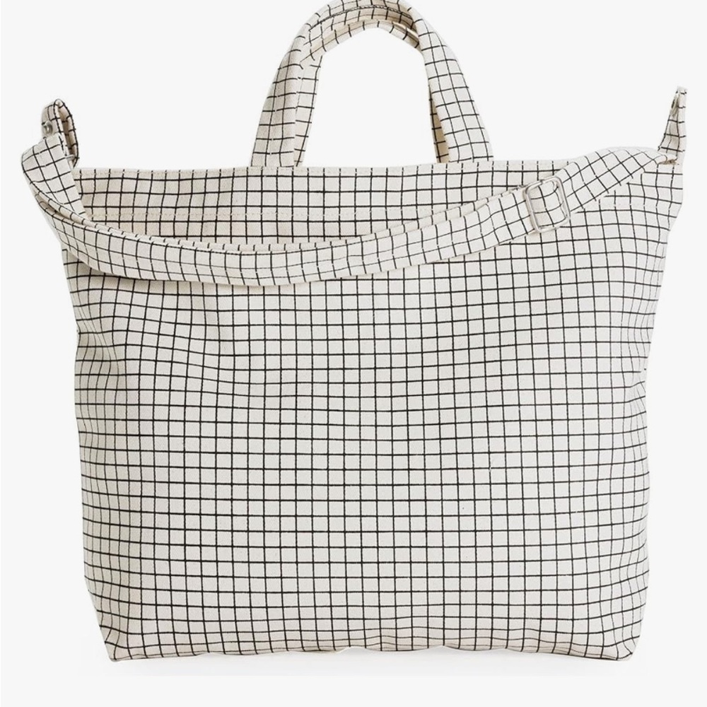 Baggu horizontal check duck bag
